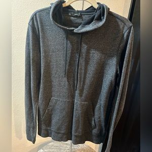 Vince Gray/Blue Pullover Hoodie Sweatshirt  Size Small